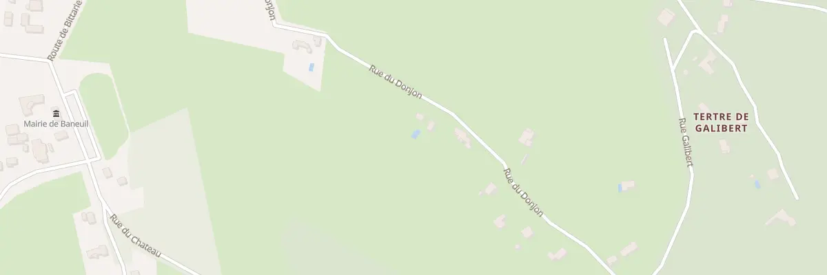 Plan du 89 Combe du Chateau à Baneuil