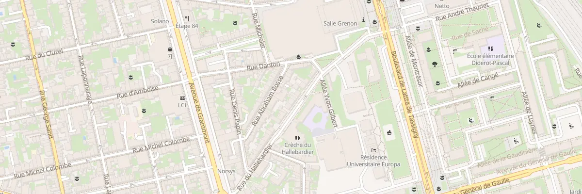 Plan du 43 Rue du Hallebardier à Tours