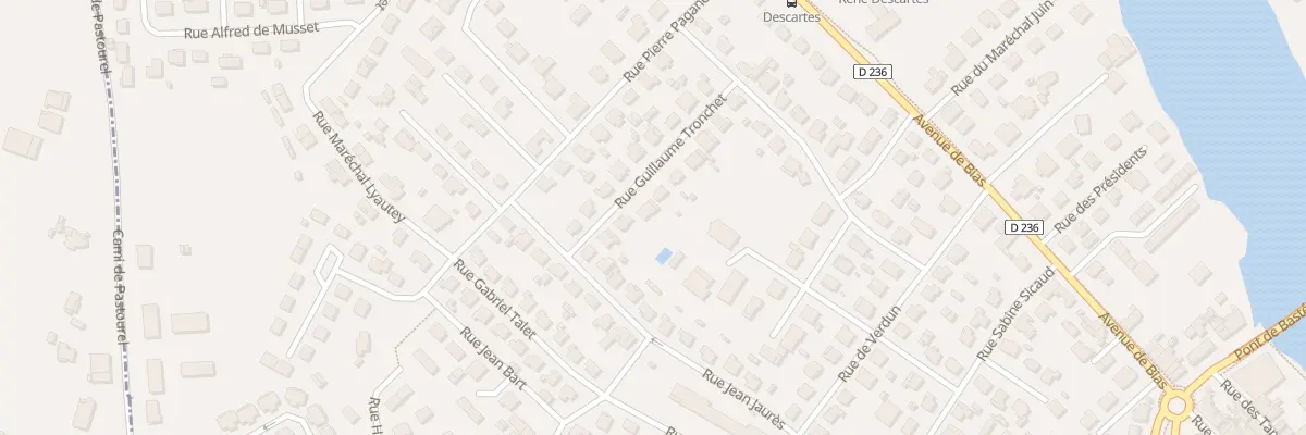 Plan du 13 Rue Guillaume Tronchet à Villeneuve-sur-Lot
