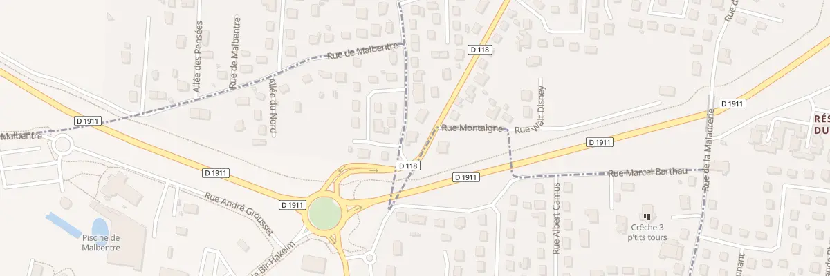 Plan du 58 Av de Pujols à Villeneuve-sur-Lot