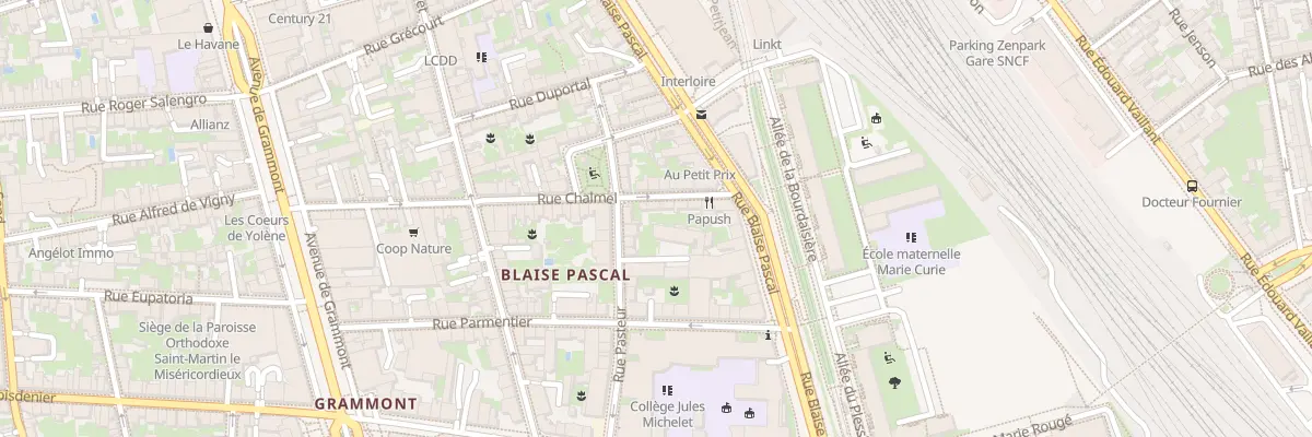Plan du 61 Rue Chalmel à Tours