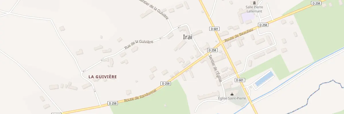 Plan du 156B Rte de Randonnai à Irai
