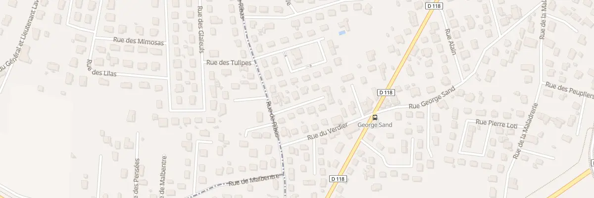 Plan du 3 All des Artilleurs à Villeneuve-sur-Lot