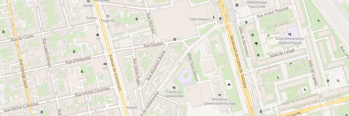 Plan du 39 Rue du Hallebardier à Tours