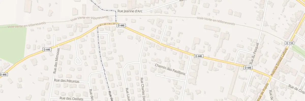Plan du 27 Rue de Lyes à Villeneuve-sur-Lot