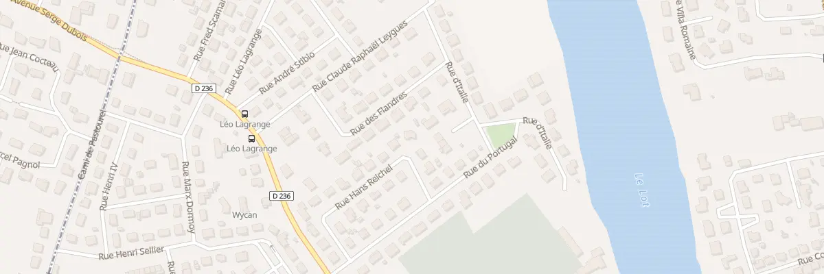 Plan du 23 Rue Hans Reichel à Villeneuve-sur-Lot