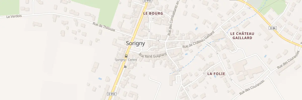 Plan du 5336 Imp de la Place à Sorigny