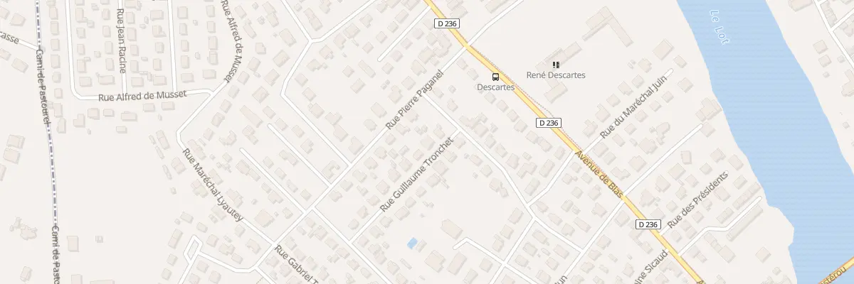 Plan du 4 Rue Guillaume Tronchet à Villeneuve-sur-Lot