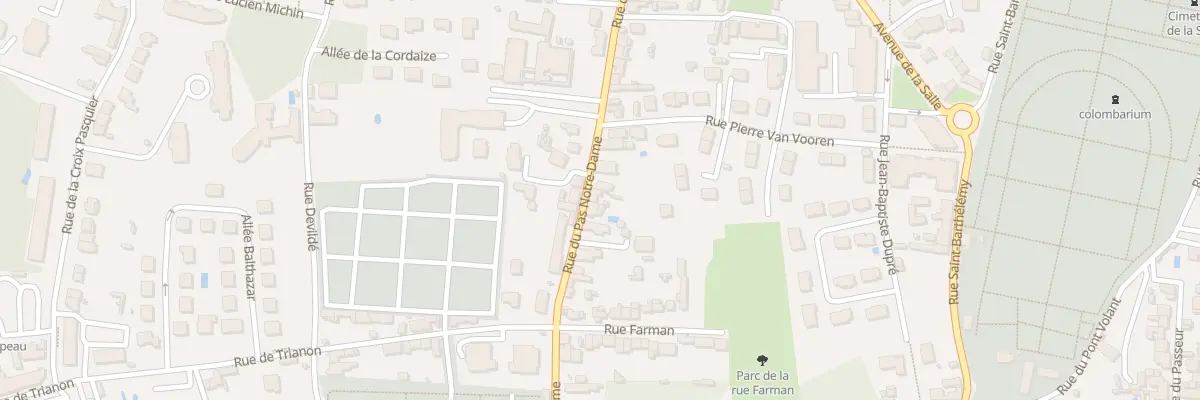 Plan du 35 Rue du Pas Notre-Dame à Tours