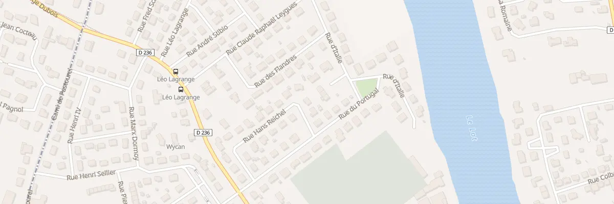 Plan du 25 Rue Hans Reichel à Villeneuve-sur-Lot