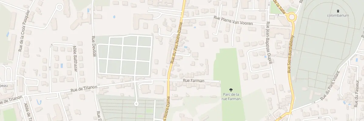 Plan du 23 Rue du Pas Notre-Dame à Tours