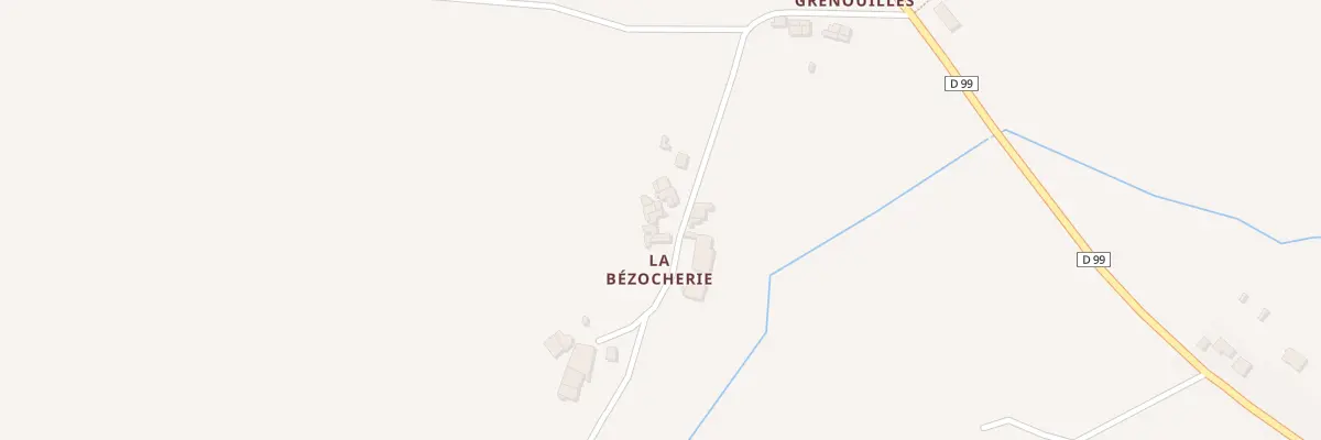 Plan du 5194 La Bezocherie à Abzac