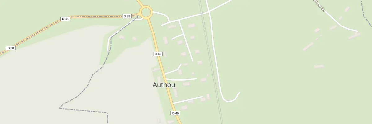 Plan du 22B Rte du Lavoir à Authou