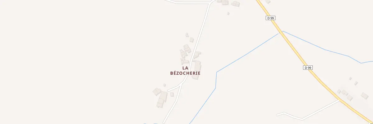 Plan du 5430 La Bezocherie à Abzac