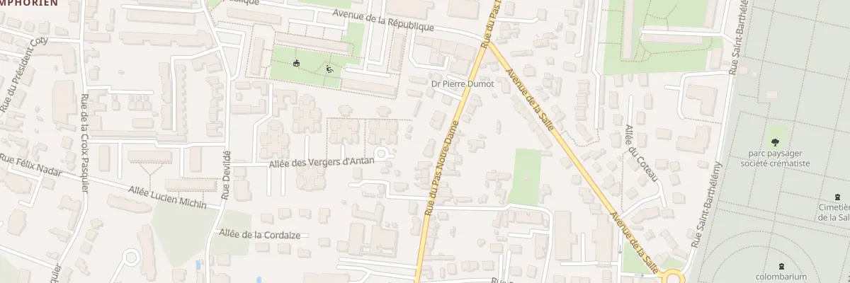 Plan du 46 Rue du Pas Notre-Dame à Tours