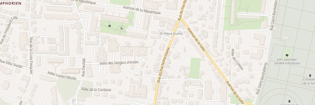 Plan du 46B Rue du Pas Notre-Dame à Tours