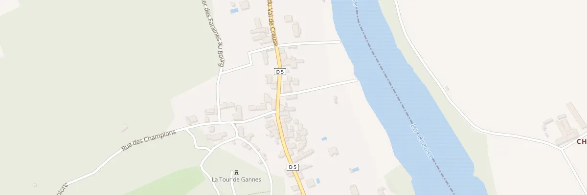Plan du 27 Rue du Val de Creuse à Saint-Rémy-sur-Creuse