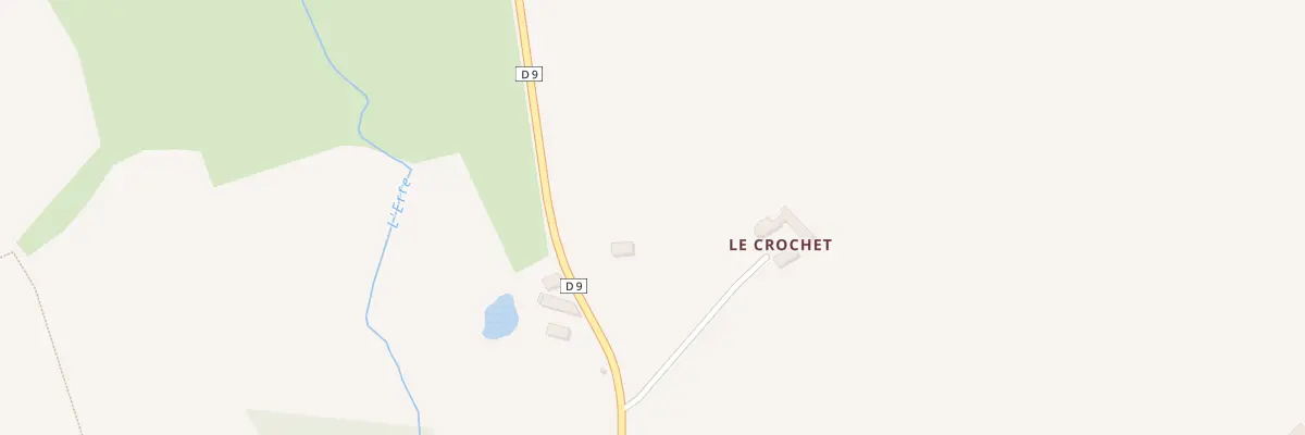 Plan du 5024 Le Bois de Crochet à Perche en Nocé