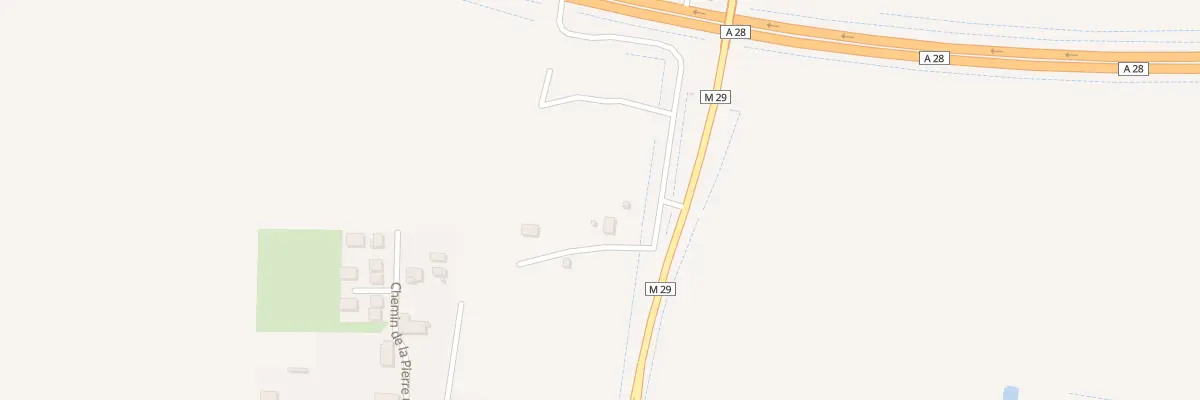 Plan du 134A Pierre Couverte à Chanceaux-sur-Choisille