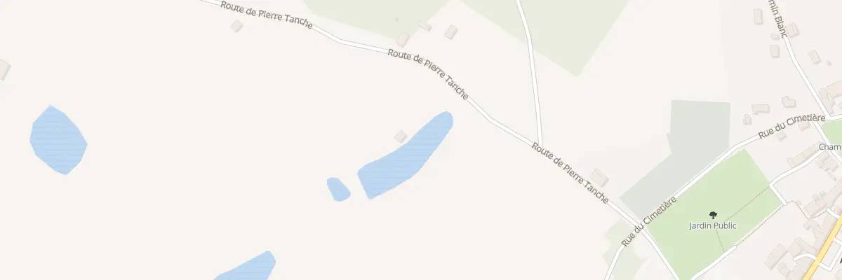 Plan du 313 Rte de Pierre Tanche à Augignac