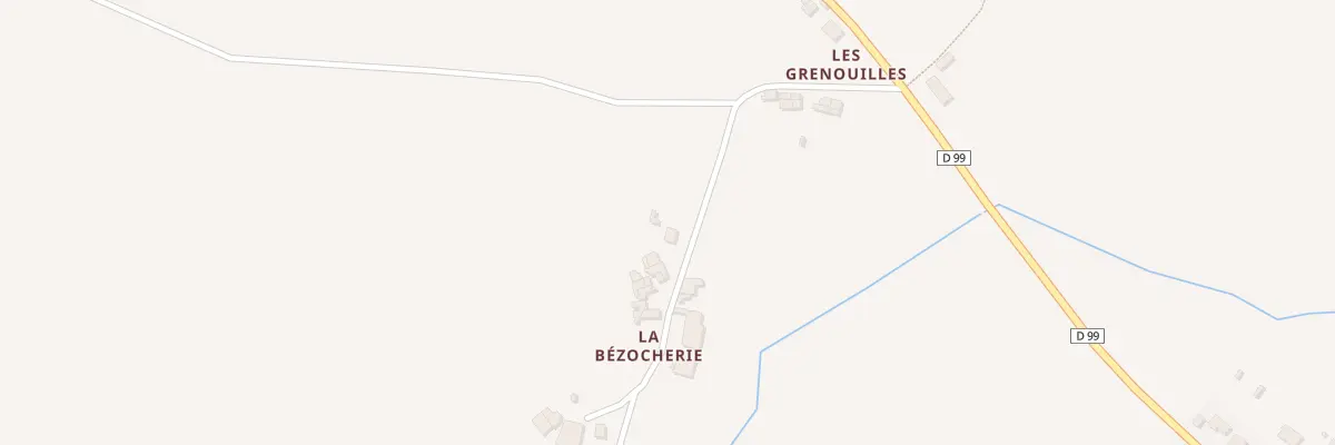Plan du 5188 La Bezocherie à Abzac