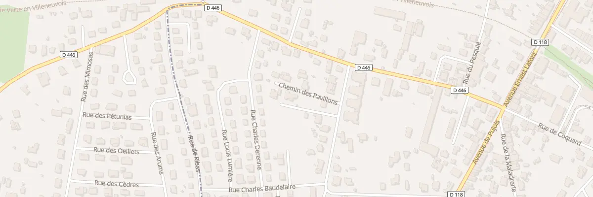 Plan du 8 Rue des Pavillons à Villeneuve-sur-Lot