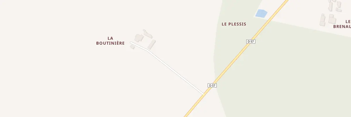Plan du 112 La Boutiniere à Montrouveau