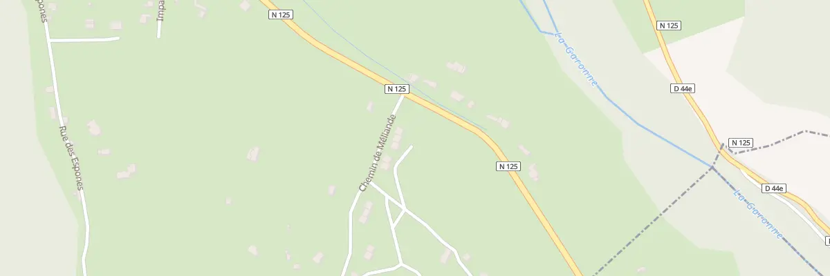 Plan du 55 Meliande à Saint-Béat-Lez