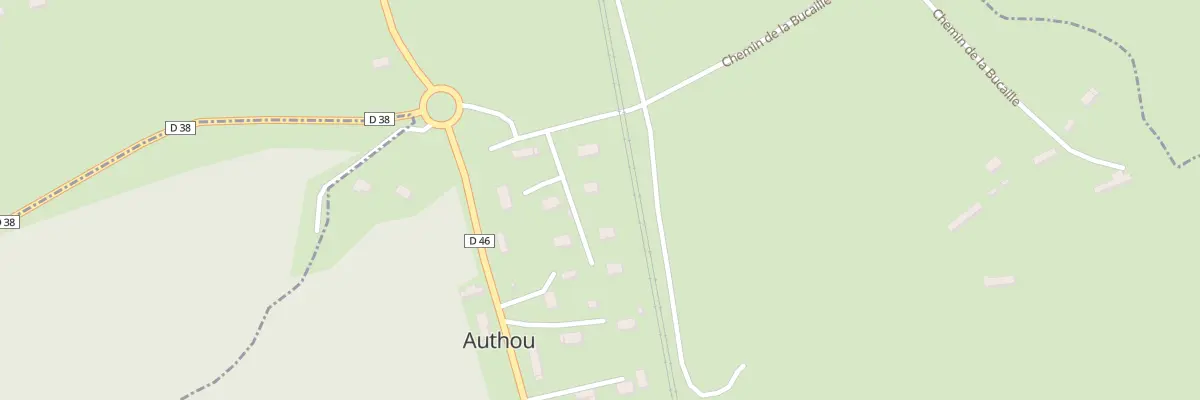 Plan du 4B Che de la Source à Authou