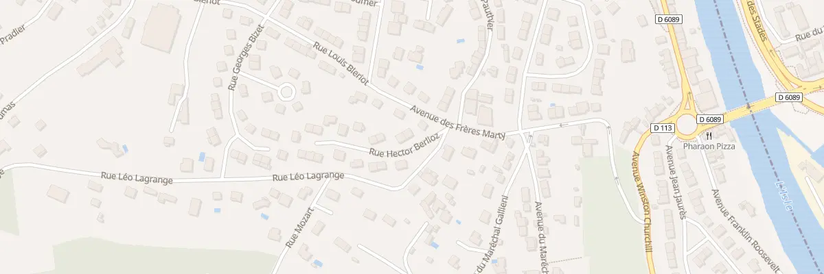 Plan du 4 Rue Hector Berlioz à Coulounieix-Chamiers