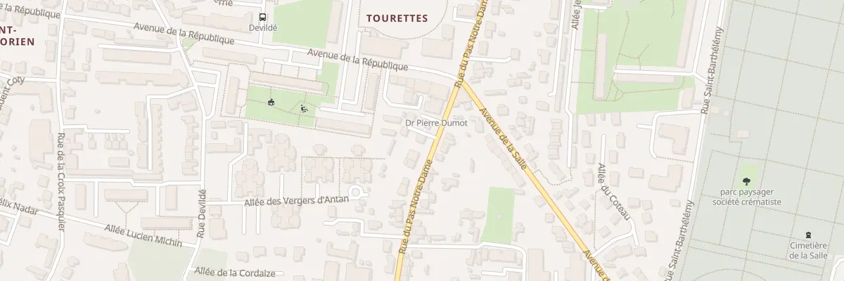 Plan du 52 Rue du Pas Notre-Dame à Tours