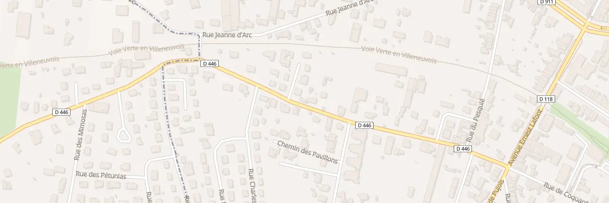 Plan du 40 Rue de Lyes à Villeneuve-sur-Lot