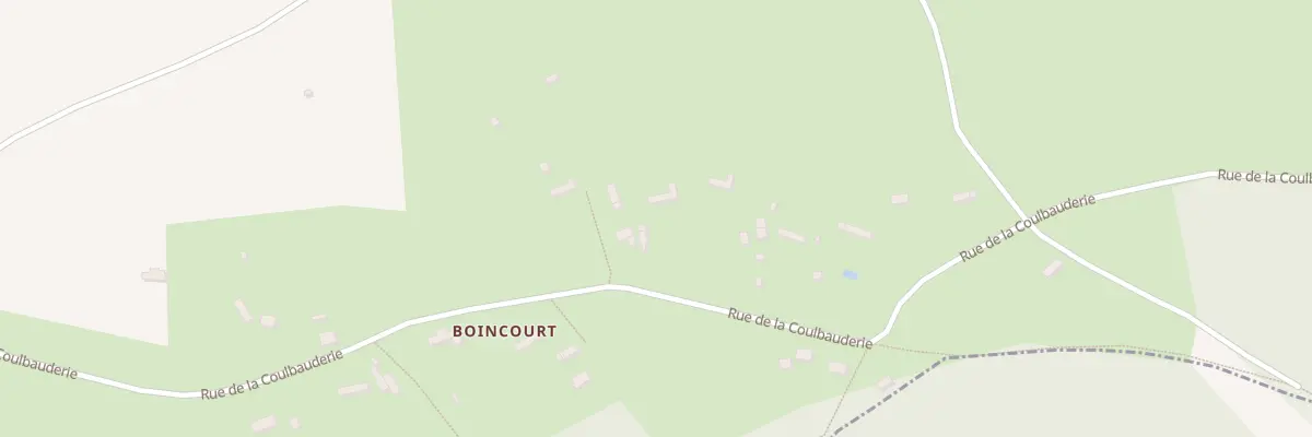 Plan du 10 Rue de Coulbauderie - Fontaine à Nassandres sur Risle