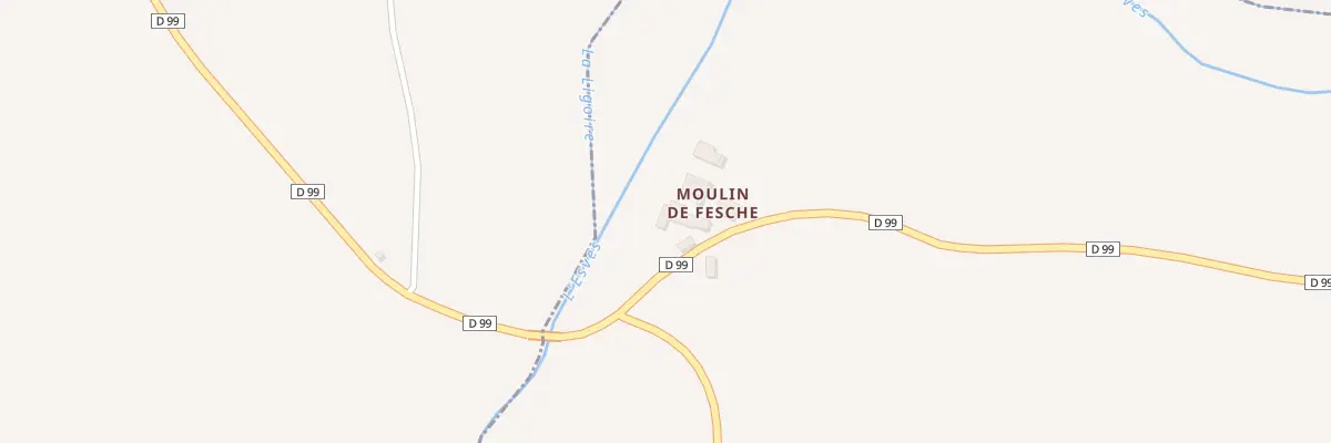 Plan du 60 Moulin de Fescheau à Civray-sur-Esves