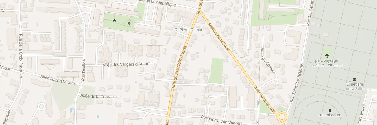 Plan du 65 Rue du Pas Notre-Dame à Tours