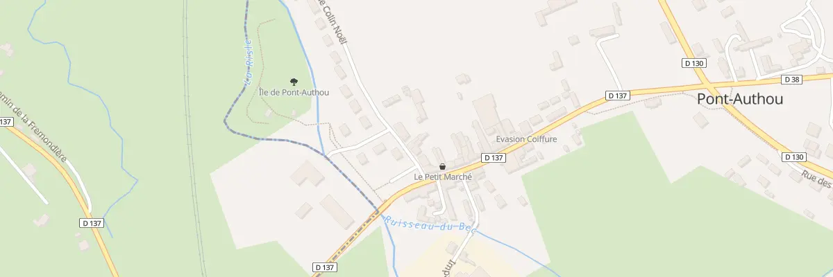 Plan du 6 Rue Colin Noël à Pont-Authou