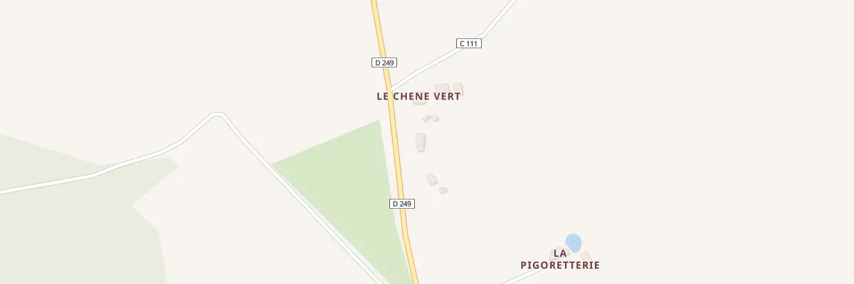 Plan du 5185B Chene Vert à Montaillé