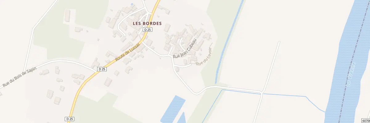Plan du 3 Rue du Lavoir à Gouex
