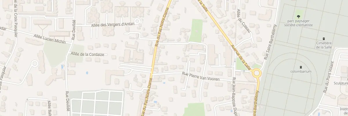 Plan du 51 Rue du Pas Notre-Dame à Tours
