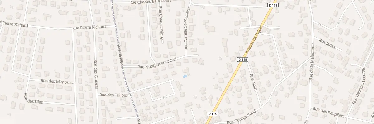 Plan du 14 Rue Nungesser et Coli à Villeneuve-sur-Lot