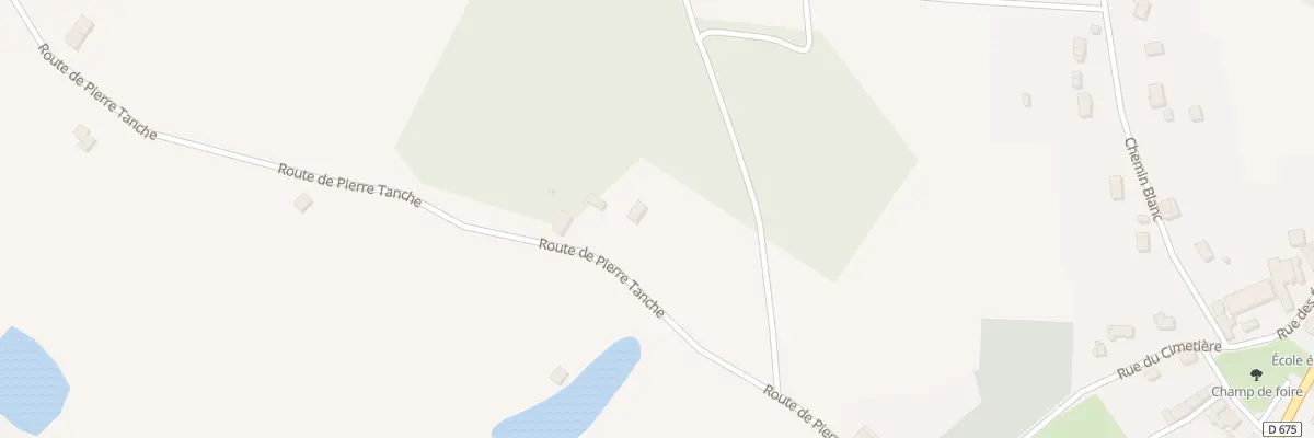 Plan du 314 Rte de Pierre Tanche à Augignac