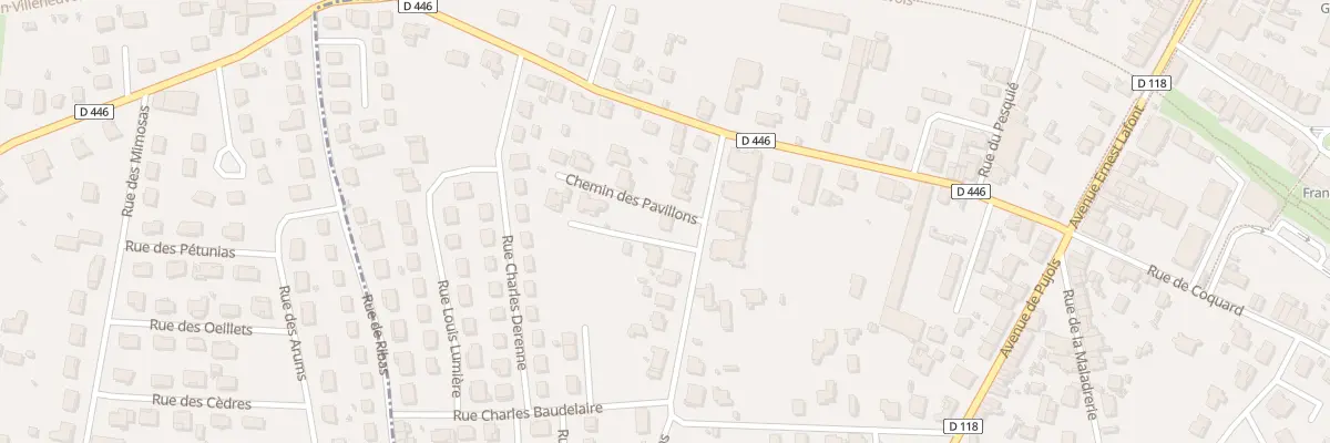 Plan du 6 Rue des Pavillons à Villeneuve-sur-Lot