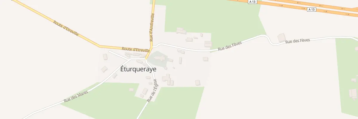 Plan du 54 Pl de l’Église à Éturqueraye