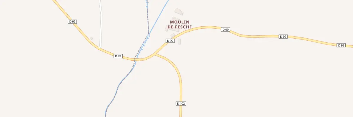 Plan du 59 Moulin de Fescheau à Civray-sur-Esves