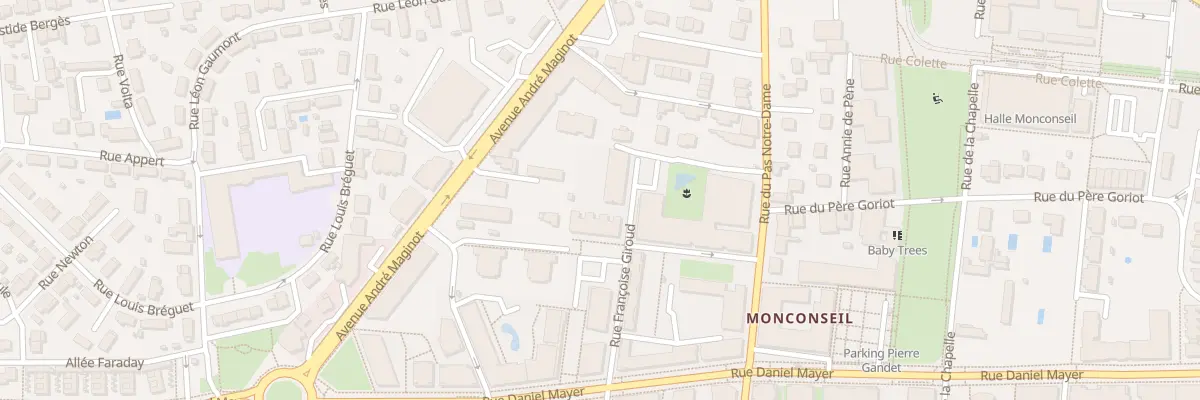 Plan du 5 Rue Hélène Lazareff à Tours