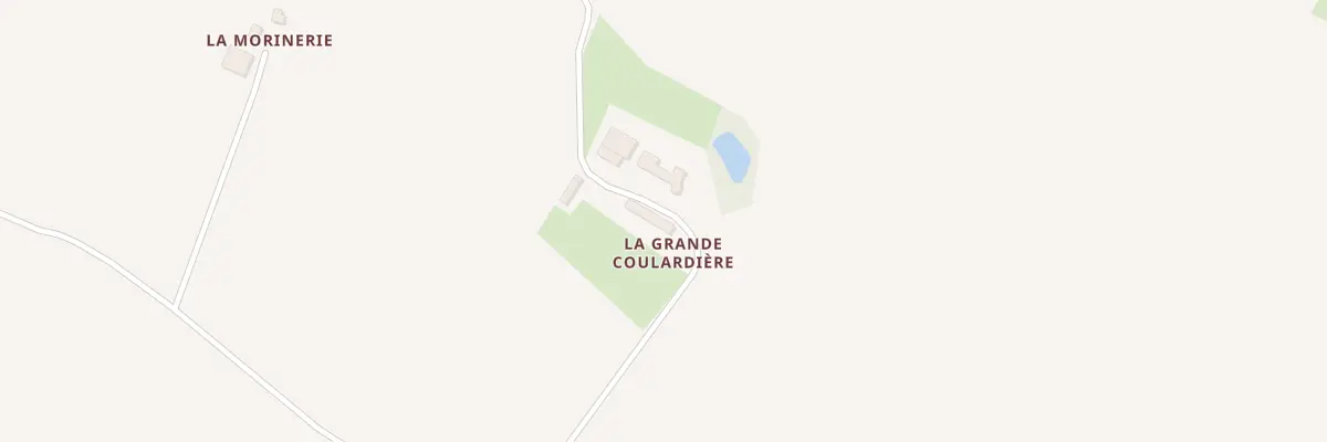 Plan du 2 La Grande Coulardière à Marray