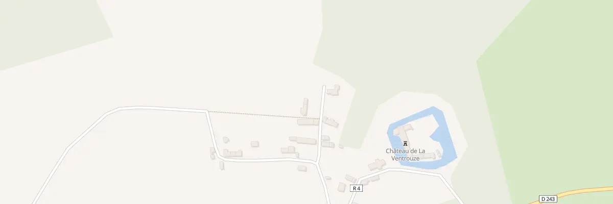 Plan du 23 Le Bourg à La Ventrouze