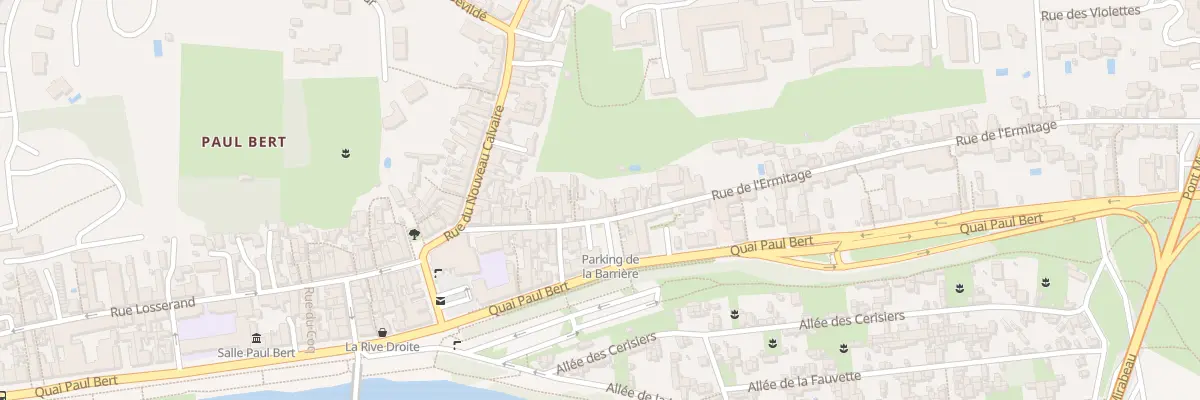 Plan du 40 Rue de l’Ermitage à Tours