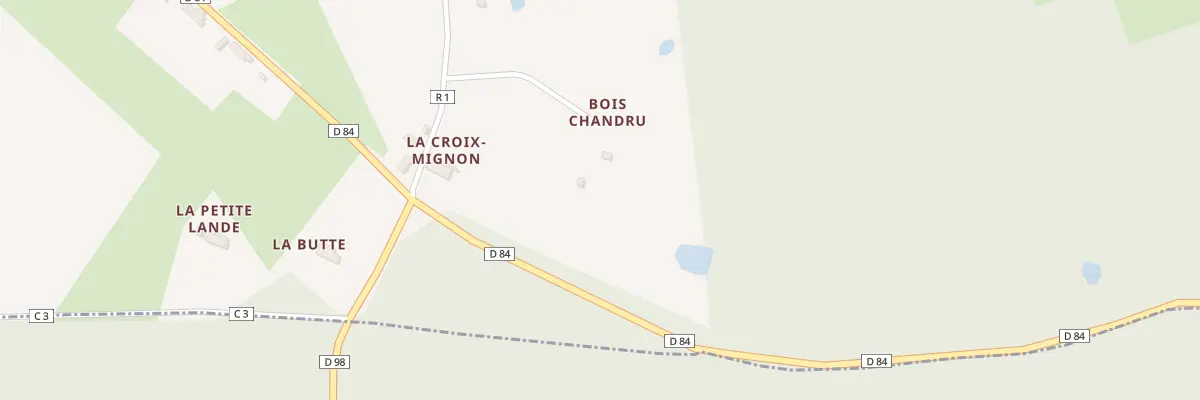 Plan du 5263 Bois Chandru à Semur-en-Vallon