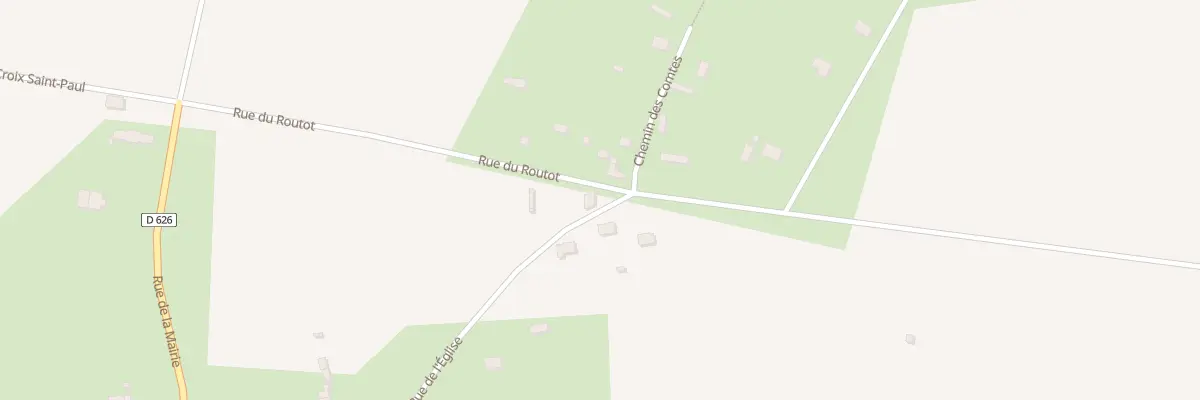 Plan du 50 Rue de l’Eglise à La Haye-Aubrée